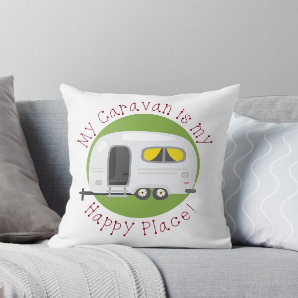 Item preview, My Caravan is my Happy Place designed and sold by OkidokiBarlick.