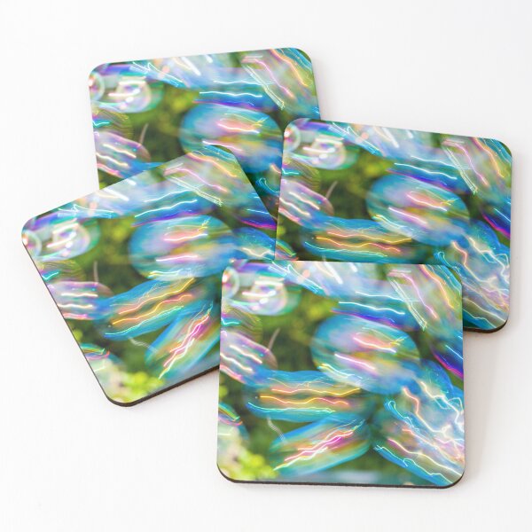Item preview, Soap Film Bubbles - Electric Jellyfish Bubbles designed and sold by FOLK ART FUSION by heidiannemorris.