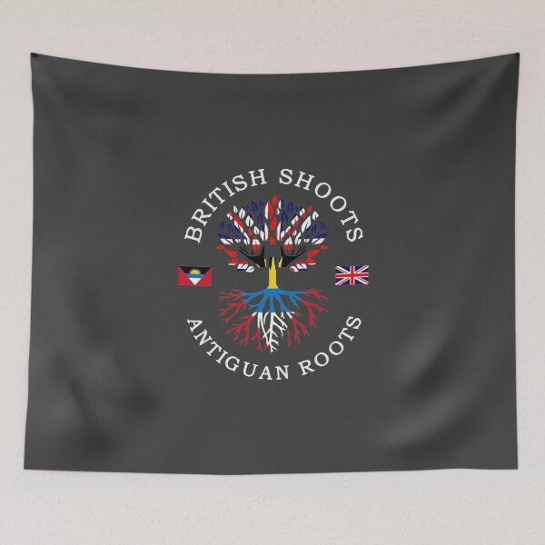 Item preview, Antiguan Roots - British Shoots designed and sold by 4wordsmovement.