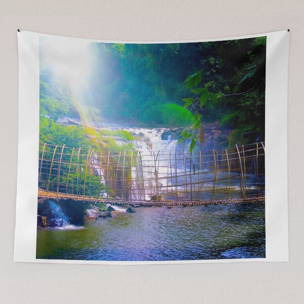 Item preview, Laos Waterfall Cradle Bridge designed and sold by Asiantiger247.