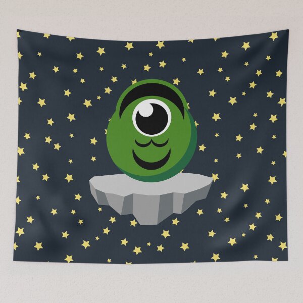 Item preview, Run Astro Run - Jumping on Asteroids - Starfield designed and sold by BirdAtWork.
