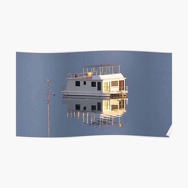 House Boat - Valentine NSW Poster