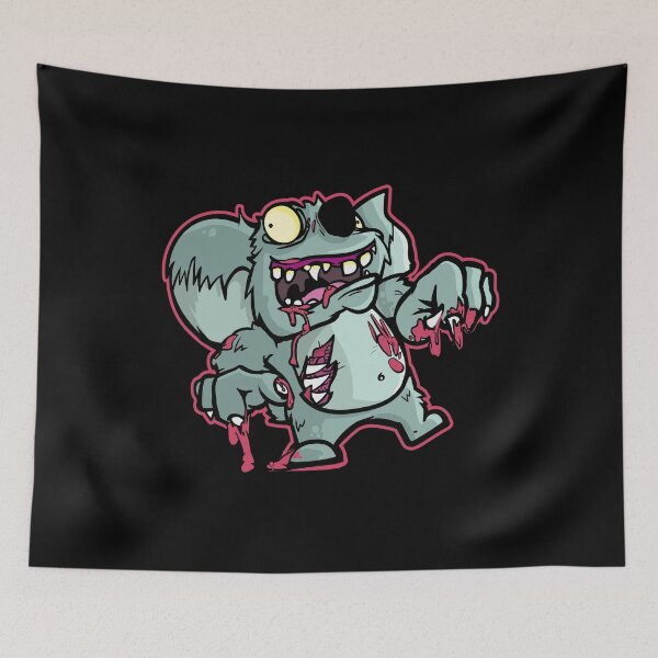 Item preview, Zombie koala bear illustration designed and sold by anziehend.