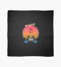 Roads? Delorean. Scarf