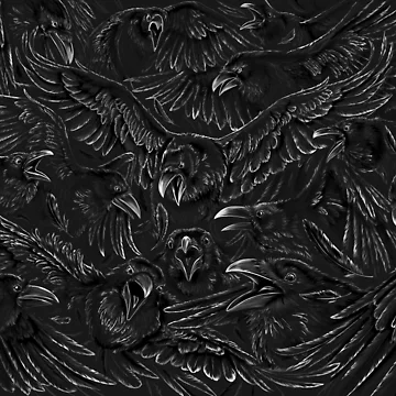 Artwork thumbnail, Raven Rage by 7115