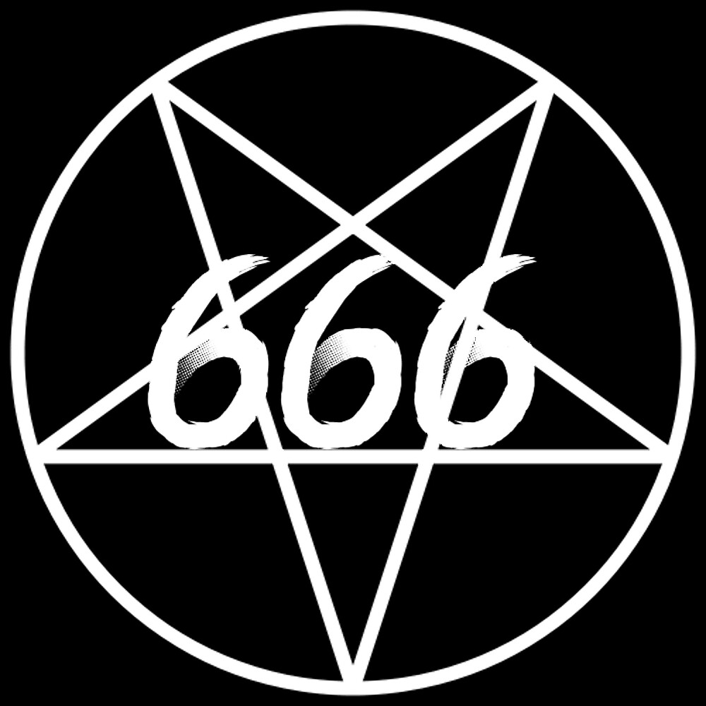 Картинка с надписью 666