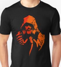 Toxic Crow (orange) Unisex T-Shirt
