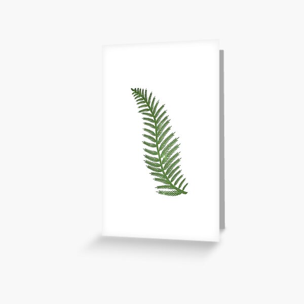 Item preview, Green Fern Silhouette designed and sold by GwendolynFrost.