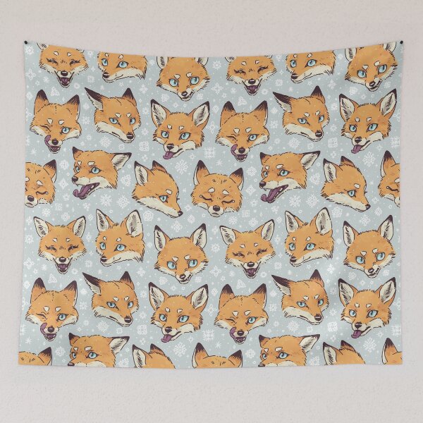Item preview, Snow Fox Pattern designed and sold by freeminds.