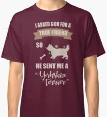 I Love My Yorkshire Terrier Gifts Classic T-Shirt