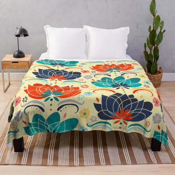 Item preview, 1960s Hippie Floral designed and sold by TigaTiga.