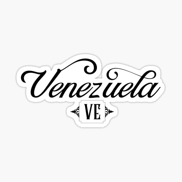 Pegatinas: Letras Venezuela