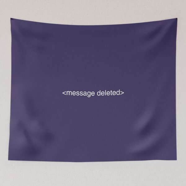 Aperçu de l'œuvre message supprimé créée et vendue par makemorelove.