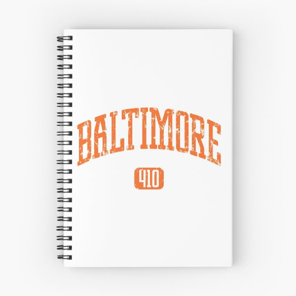 Item preview, Baltimore 410 (Orange Print) designed and sold by smashtransit.