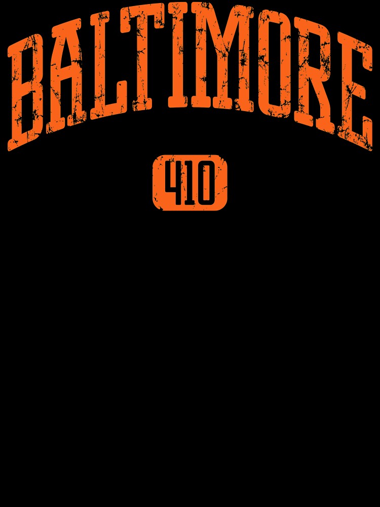 Baltimore 410 Orange Print Baby One Piece By Smashtransit Redbubble