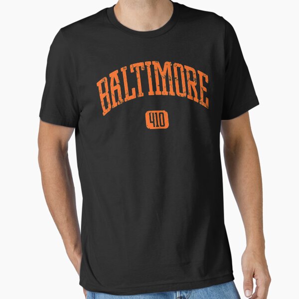 Item preview, Baltimore 410 (Orange Print) designed and sold by smashtransit.