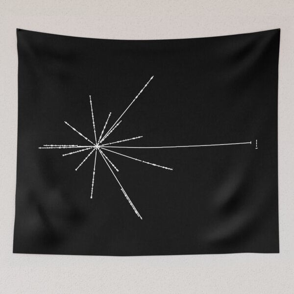 Item preview, Pioneer plaque pulsar map designed and sold by flashman.