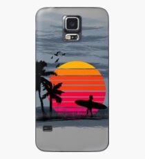 Strand Surfen Leben Hülle & Klebefolie für Samsung Galaxy