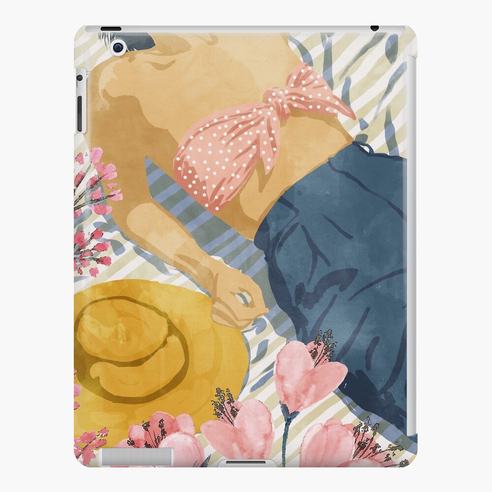 Beach Vacay #redbubble #travel #illustration iPad Case & Skin