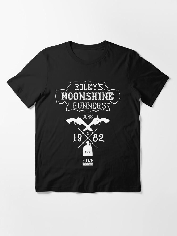 Alternate view of Roley's Moonshine Runners Essential T-Shirt