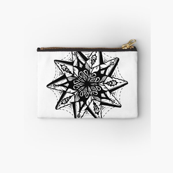 Item preview, Star Tangles 1 Black - An Aussie Tangle by Heather Holland - See Description Notes for Colour Options.  designed and sold by Heatherian.