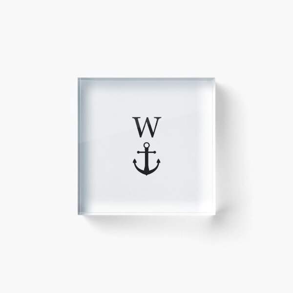 Item preview, W anchor Rude Wordplay design designed and sold by GetItGiftIt.