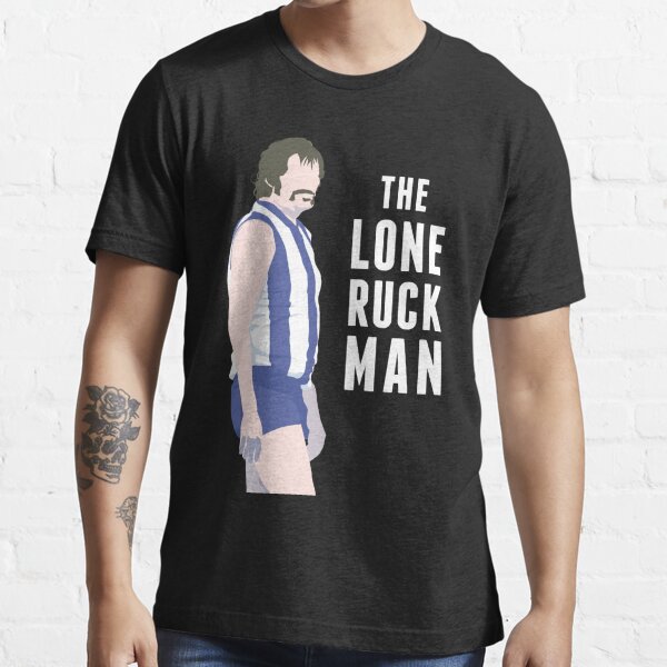 The Lone Ruckman - blue and white Essential T-Shirt