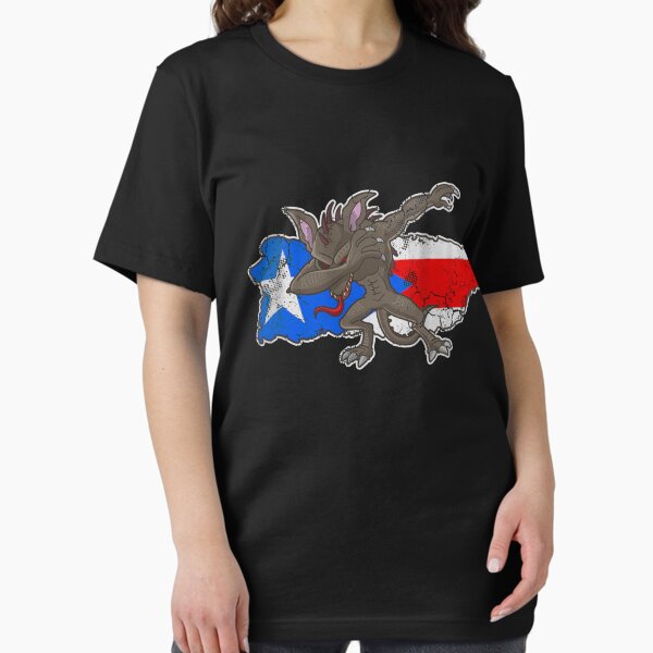 Item preview, Dabbing Chupacabra Puerto Rico Flag designed and sold by frittata.