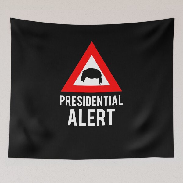 Item preview, Presidential Alert 2018 Survivor Funny Anti Trump Hair designed and sold by Basti09.