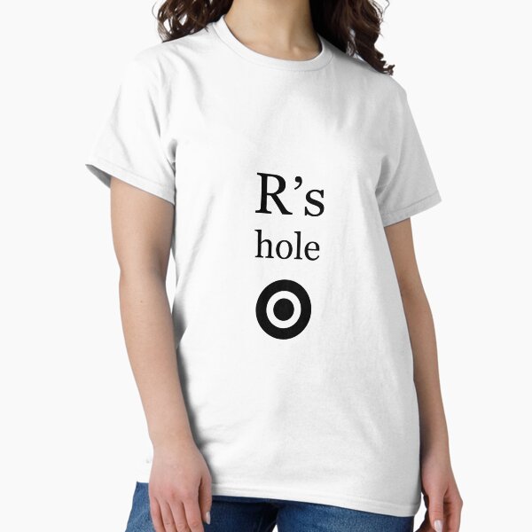 Aperçu de l'œuvre R's hole Conception Rude Wordplay créée et vendue par GetItGiftIt.