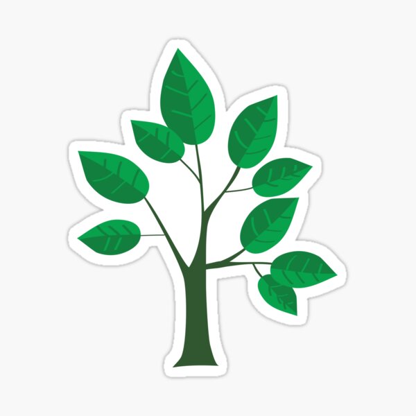 sapling young tree Sticker