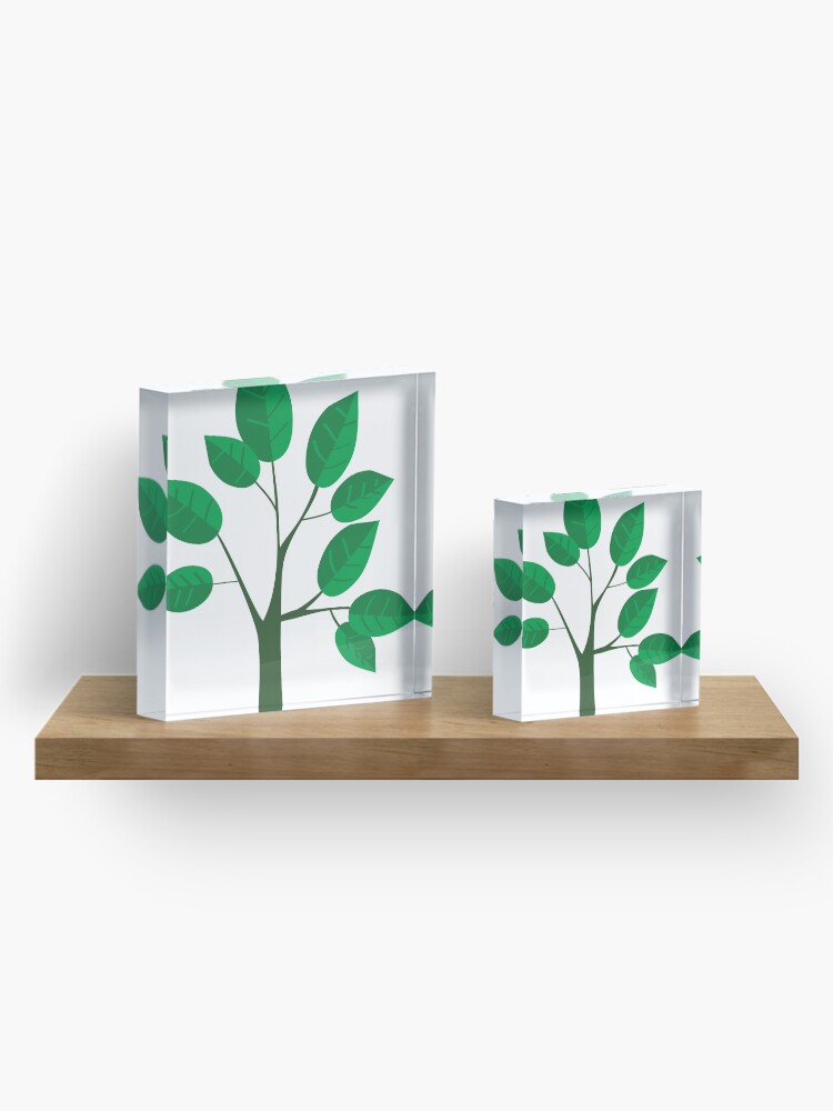 Alternate view of sapling young tree Acrylic Block