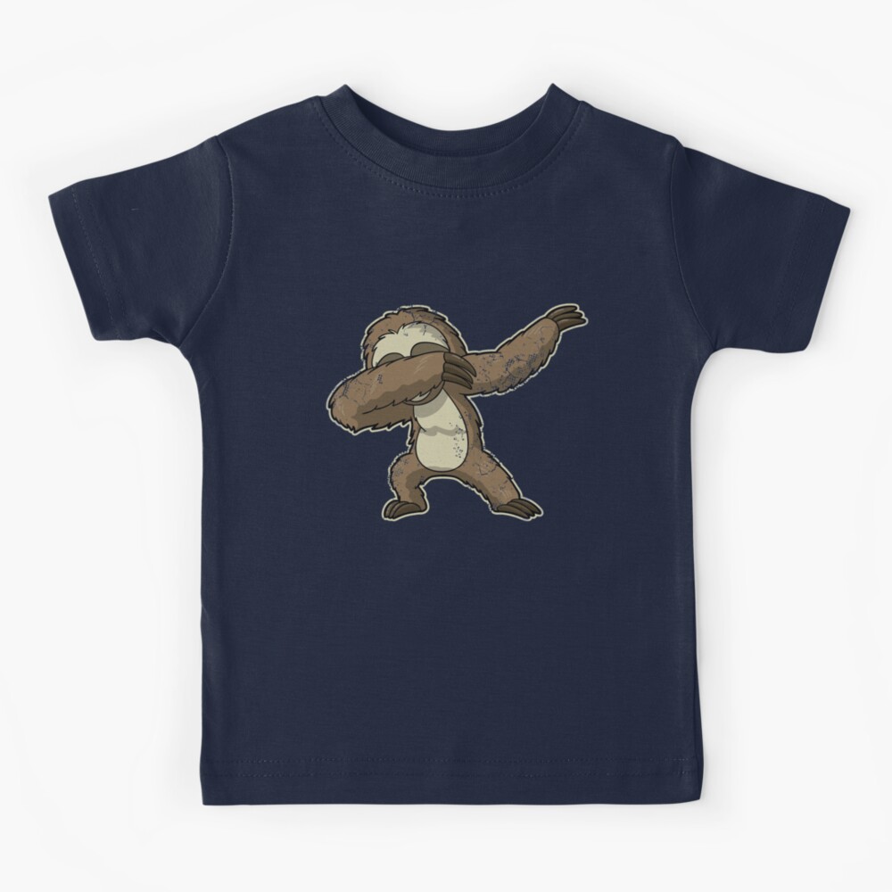 Dabbing Tree Sloth Kids T Shirt By Frittata Redbubble - roblox sloth shirt