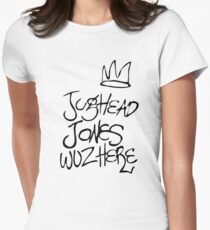 Jughead Jones Wuz Here Women's Fitted T-Shirt