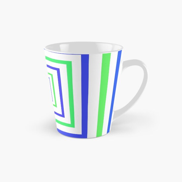 Item preview, Concentric Squares Blue and Green designed and sold by Overthetopsm.