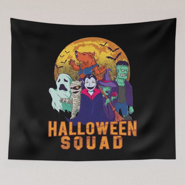 Item preview, Halloween Squad Groupie Monsters designed and sold by TheTeeSupplyCo.