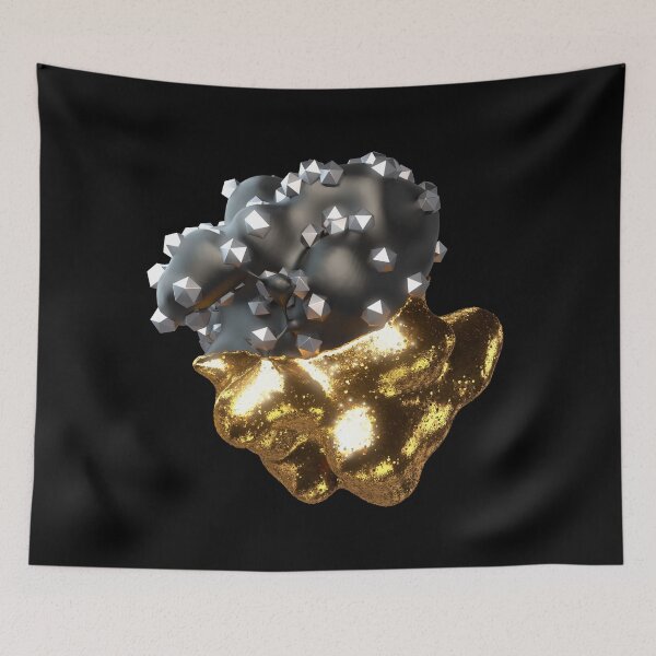Item preview, Black and Gold designed and sold by Potatopug Studio.