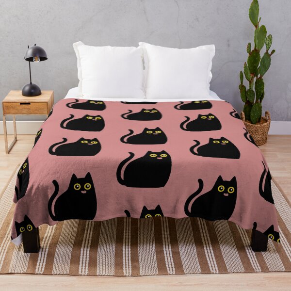 Item preview, Black cat with tongue out designed and sold by LuchQueen.