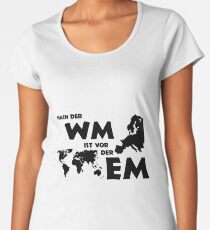 after the World Cup is before the European Championship Women's Premium T-Shirt