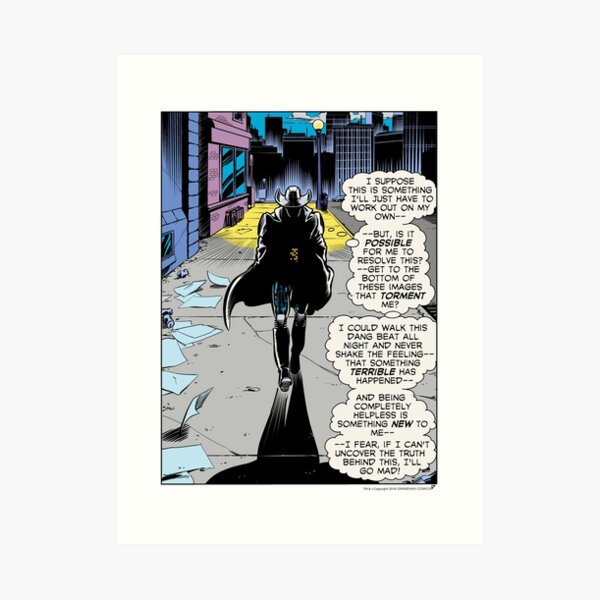 SpaceCowboy Super-Adventure Story Panel Pop Art! Art Print