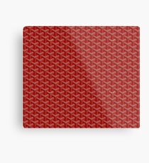 red goyard Metal Print