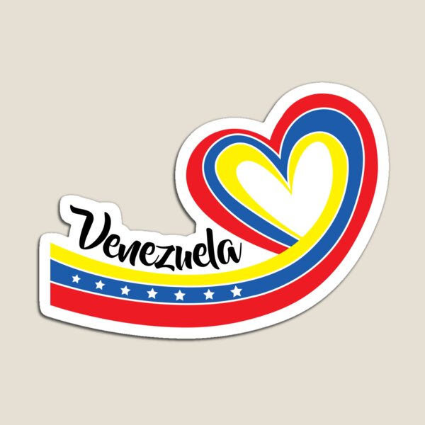 Veneluela One Heart Magnet