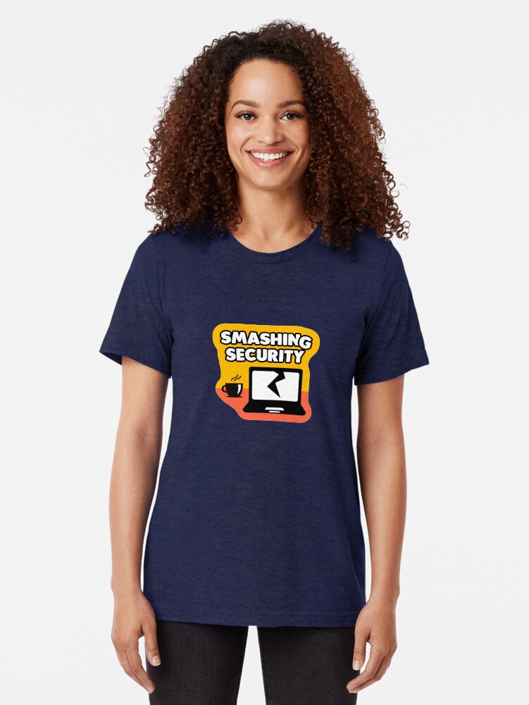 Alternate view of Smashing Security Tri-blend T-Shirt