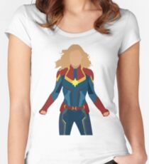 captain Fitted Scoop T-Shirt