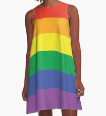 Rainbow pride A-Line Dress