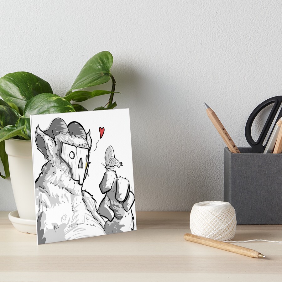 Item preview, Art Board Print designed and sold by Rhunyc.