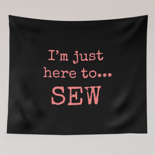 Item preview, Cool Sewing T Shirts. Gifts for Sewists. Here to Sew. designed and sold by Bronby.