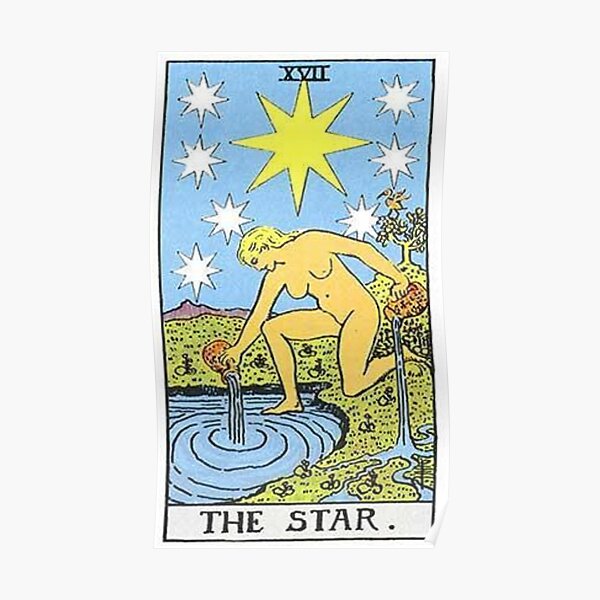 The Star Tarot Poster