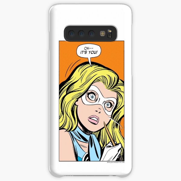 Mega-Girl "Oh it's you!" Pop-art Samsung Galaxy Snap Case