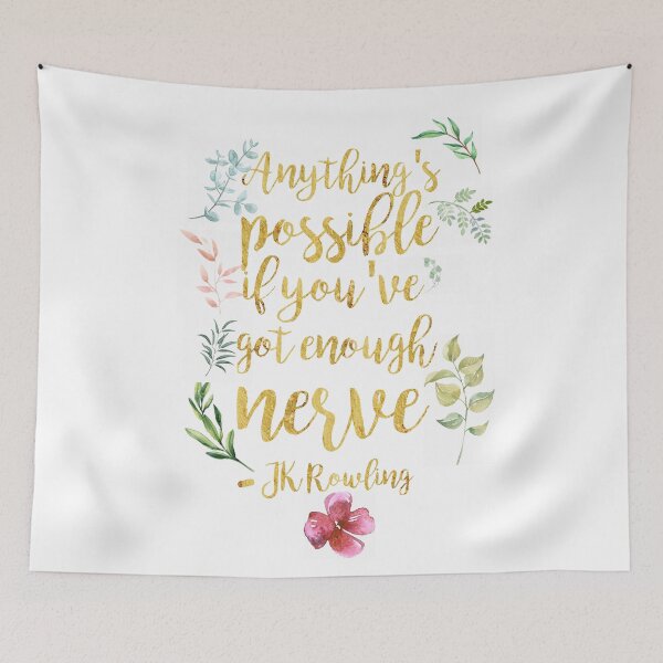 Item preview, Anything's possible if you've got enough nerve designed and sold by AriellePlnd.